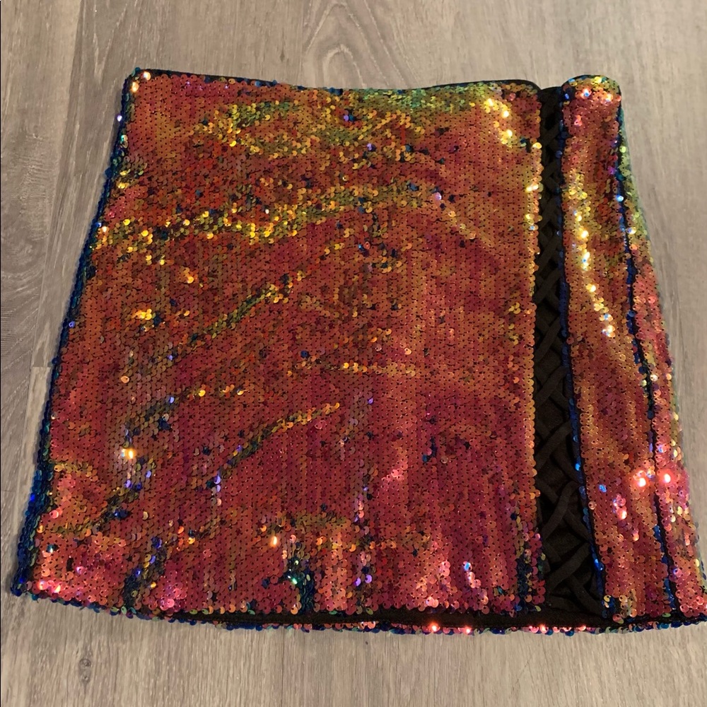 Forever 21 Sequin Skirt